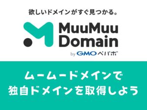 ムームードメインで独自ドメインを取得する方法!取得時の注意点もあわせて解説